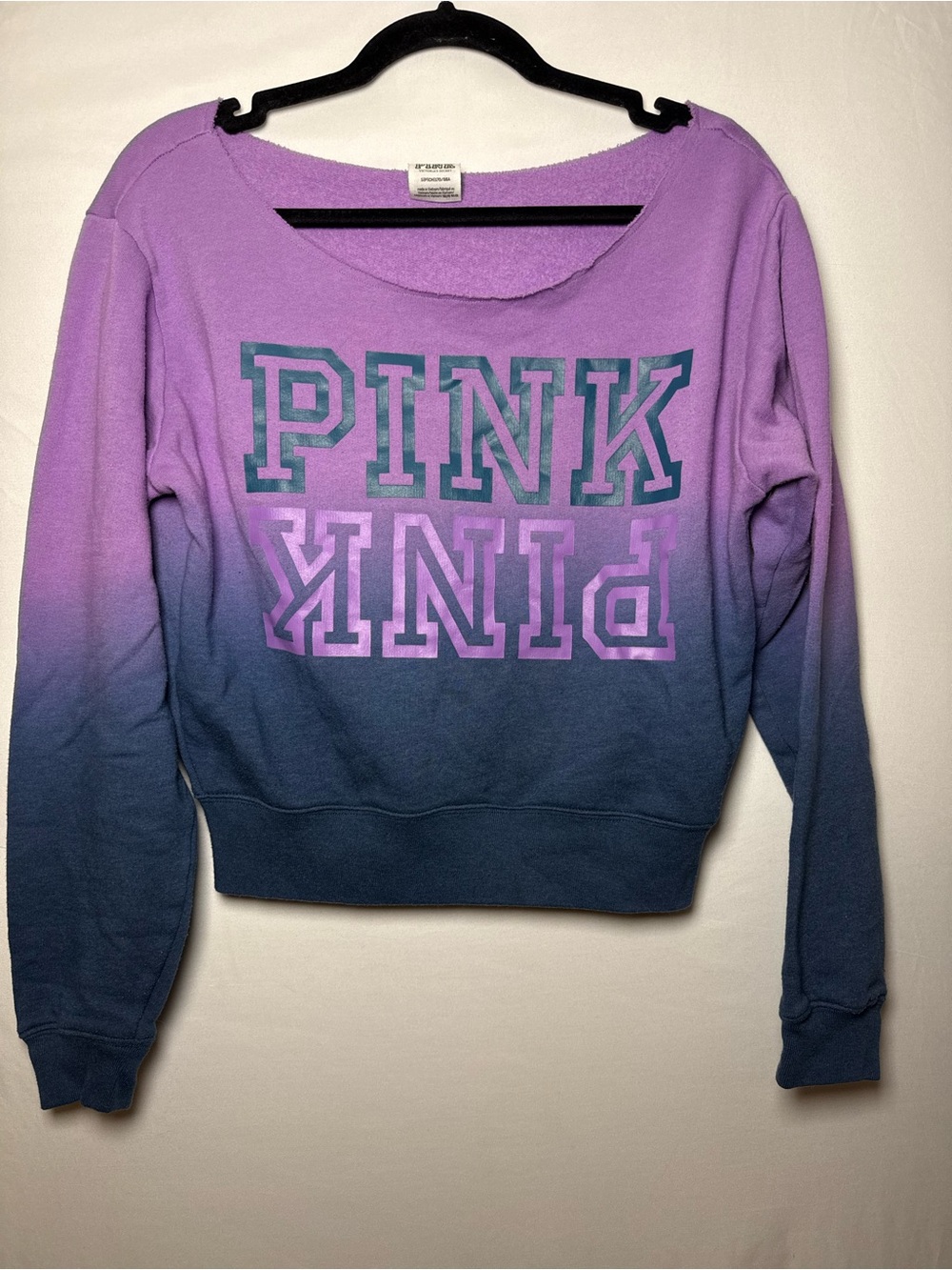PINK Victoria's Secret Lavender Crewneck Sweatshirt